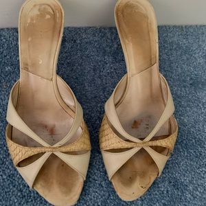 Authentic Dior Slides in Fair Condition